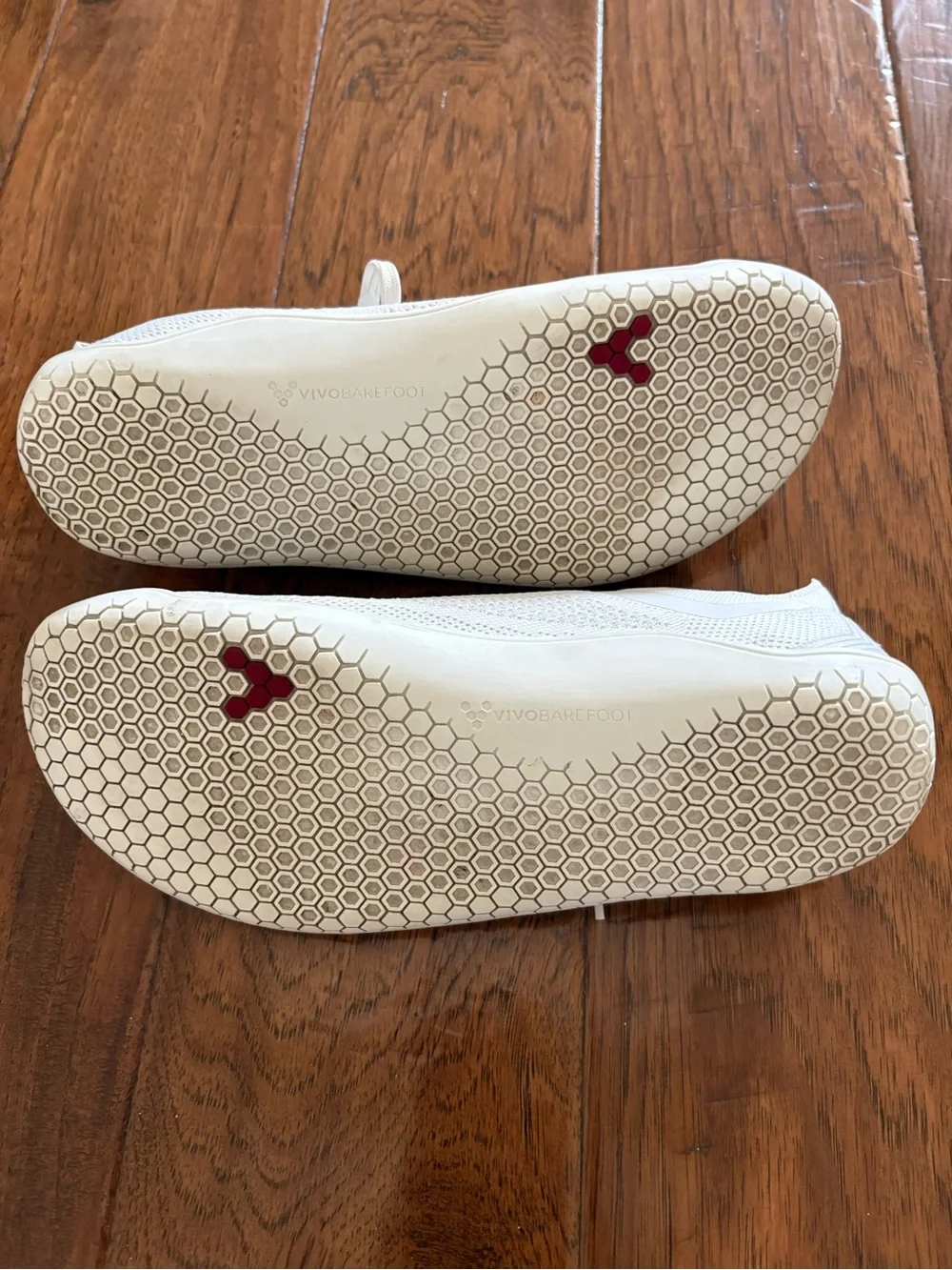 Vivo Barefoot Primus Lite Women's White Knit Minimalist Sneakers